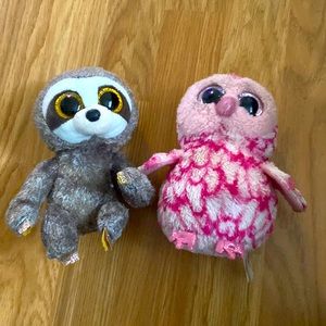 2 pack of beanie boos